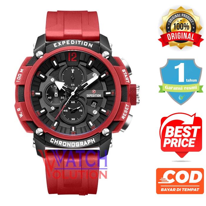 [Garansi] Jam Tangan Pria Expedition E 6781 M Original