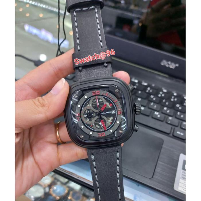 [ Garansi] Jam Pria Balmer Terbaru B.7906 / B7906 Original Kulit Promo