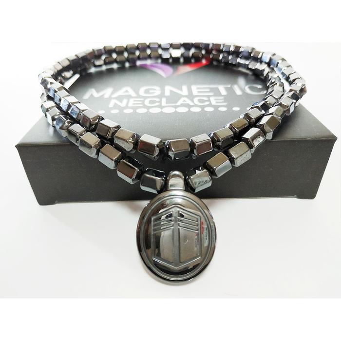 VeE 1 Set Kalung Gelang Magnet Tabung Cutting Liontin Ukir Kabah Asli