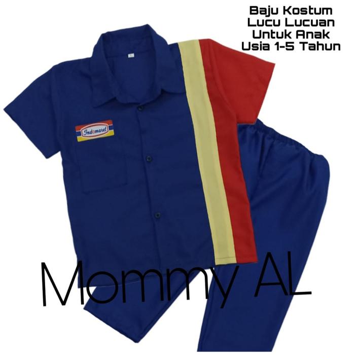 Baju Indomaret anak/Baju indomaret anak/baju indomaret bayi/baju