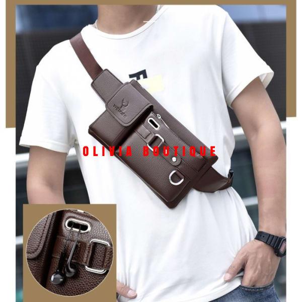 CK ZORRO WAISTBAG / TAS KULIT EKSKLUSIF BERKUALITAS