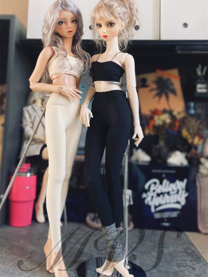 Celana Olahraga Ramping Panas untuk BJD 1/6 1/4 ,1/3 Pakaian Boneka