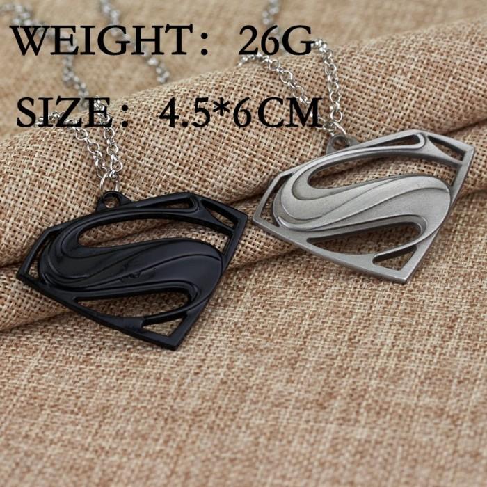 Ts SmSw Arrival Superman Necklace Pendant Pendant Auto Accessor