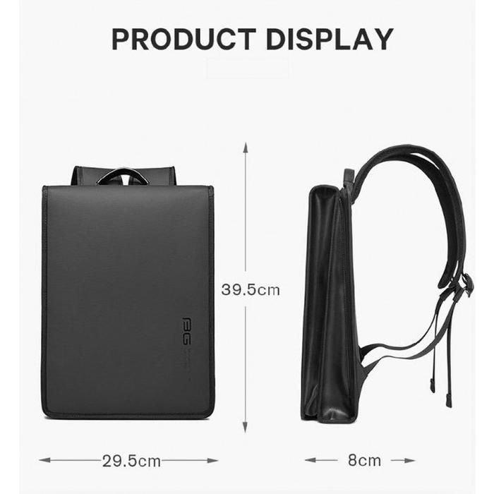 [Ready] Bange Bg7252 Bag Backpack Ransel Kantor Slim Tipis Tas Laptop