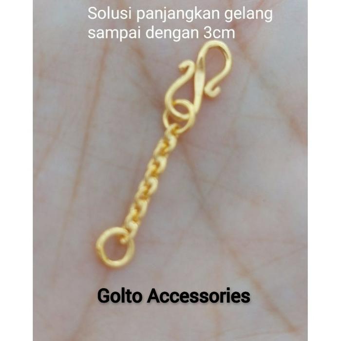 Extension Gelang & Kalung Emas Muda