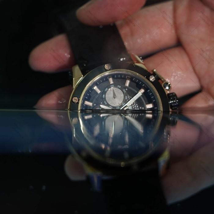 BENDERSON 1730 JAM TANGAN CHRONO PRIA DATE SILIKON AKTIF 3ATM WATER RESISTANT