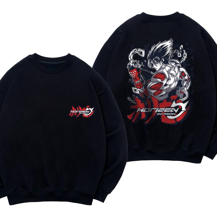 Horizen Crewneck Game Jin Kazama