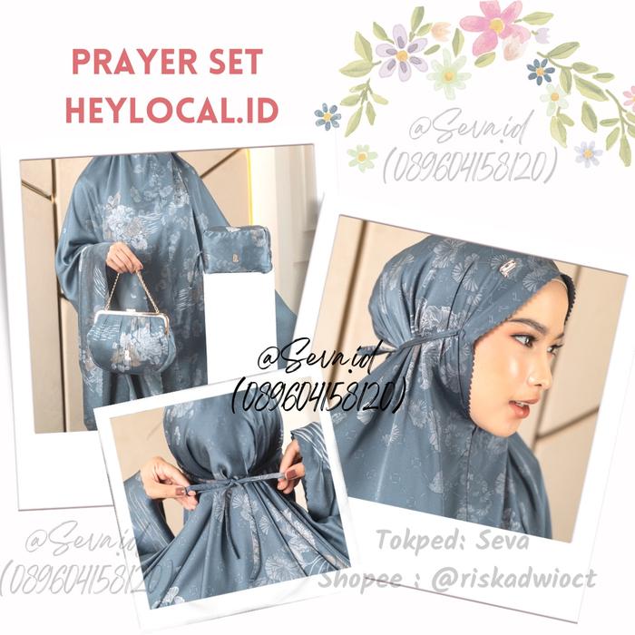New Trend! Heylocal LAFIYA  LUELLA PRAYER SET LOCAL ID MUKENA LOCAL.ID MUKENA HEYLOCAL.ID Low Price