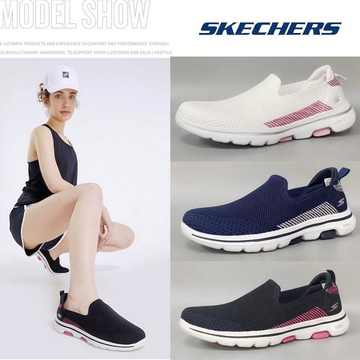 (New) Skechers Wanita Go Walk5 Prized Woman
