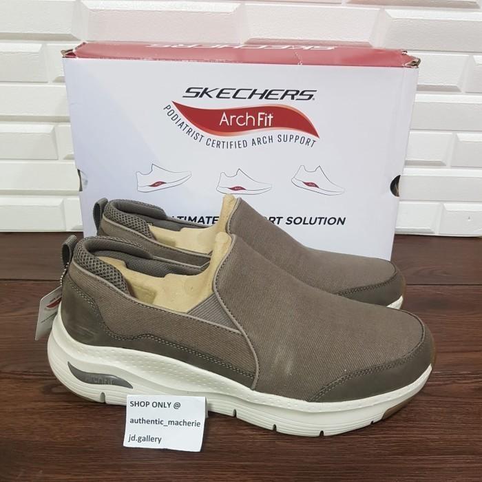 (New) Orinal Sale 70% Sepatu Skechers Arch Fit Leverich 232300 Tpe Men
