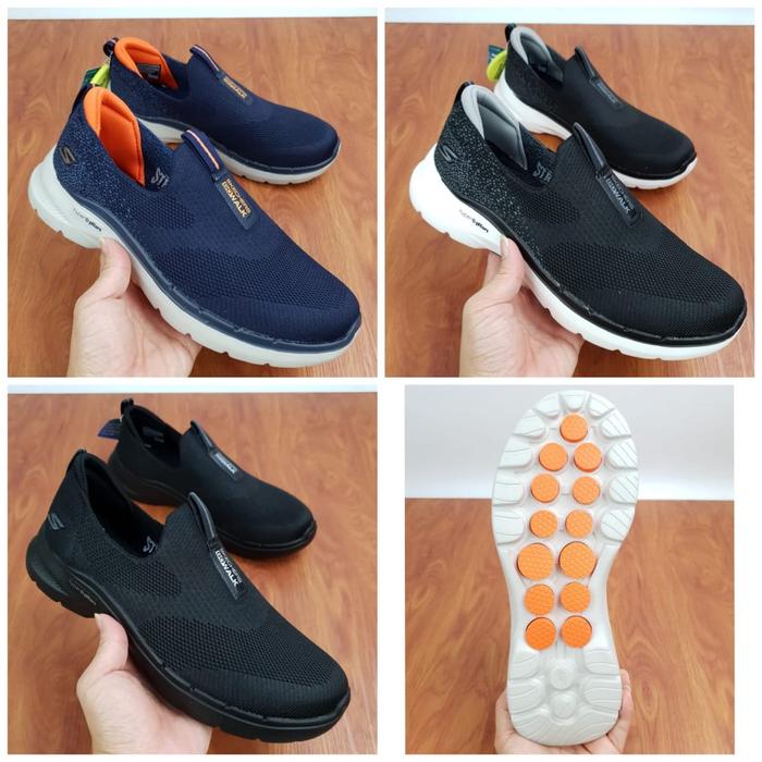 (New) Skechers Gowalk 6 Hyper Pillars Men'S Walking Shoes
