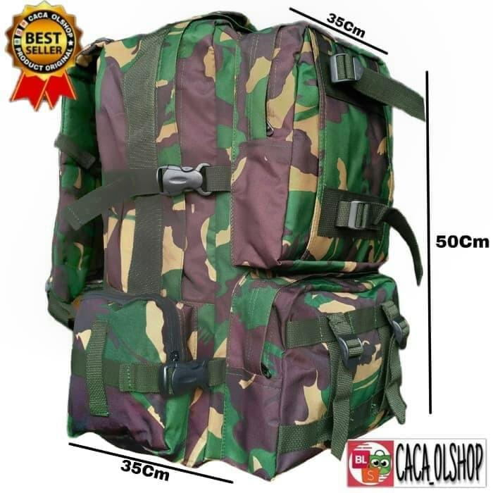Promo Terbaru! Tsk Tas Ransel Pungg Loreng Abri Standar Model Lebanon Besar