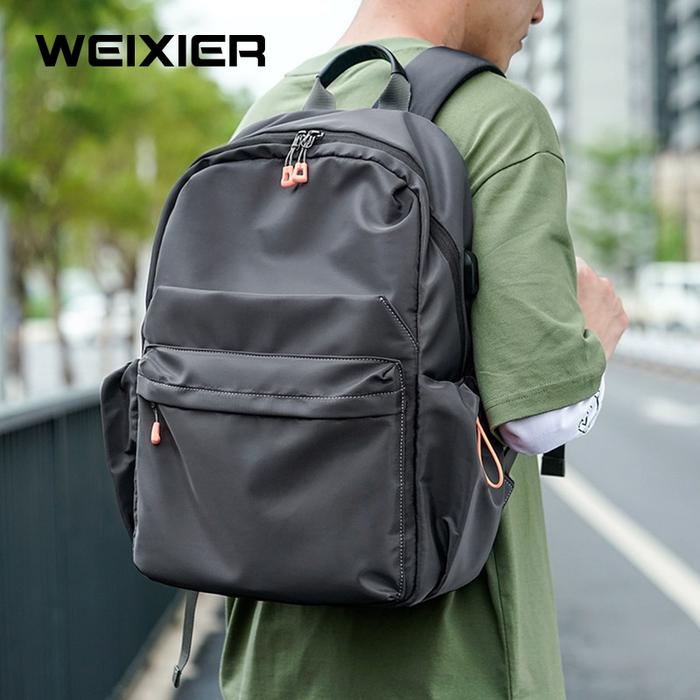 Jual Weixier B671 Tas Pungg Pria Ransel Laptop Anti Air Wk-Sby