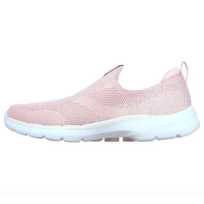 (New) Skechers Go Walk 6 Glimmering 124502/Ltpk Womens