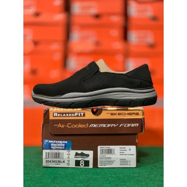 (New) (Size 45.5) Sepatu Pria Skechers Expected 2.0 Demar Black Orinal Bnib [204365/Blk]