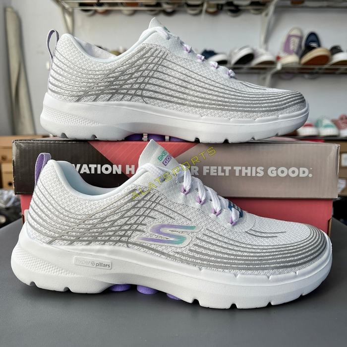 (New) Skechers Go Walk 6 Sepatu Sneaker Wanita Orinal