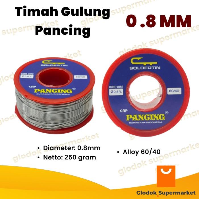 Timah Solder Pancing 250 Gram 0.8Mm Soldertin 250Gr 0.8 Mm 1/4Kg Murah