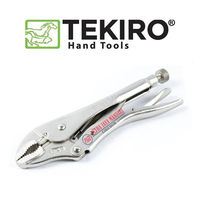 Tekiro Tang Buaya Bengkok 10 Inch / Tang Buaya 10 " Lurus / Tang Jepit Lurus - Bengkok Murah