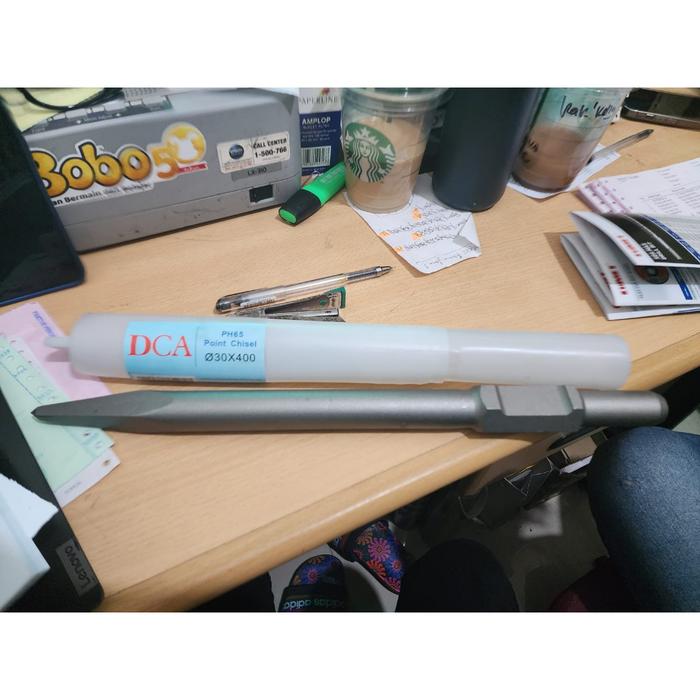 Dca Flat Chisel Moil Point 30X400 Mata Bobok Mata Pahat Azg15 Ff15 Rdh50 Murah