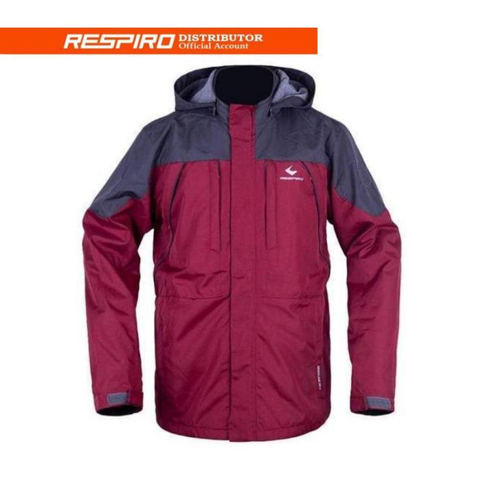 Jaket Hoodie Respiro Greenland R1 Anti Angin | Jaket Hoodie Pria |
