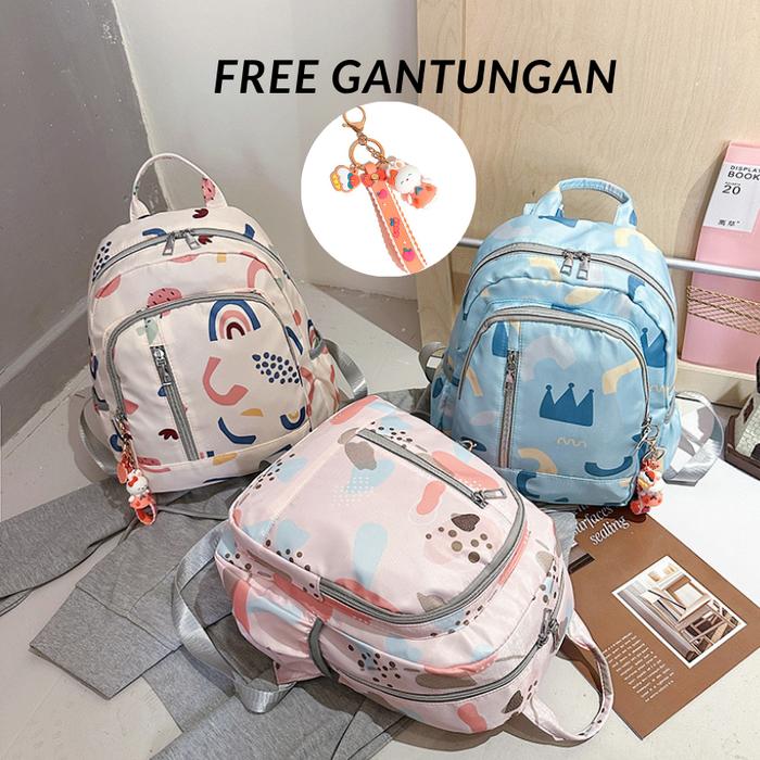 Tasready Tas Ransel Wanita Fashion Free Gantungan 8452A