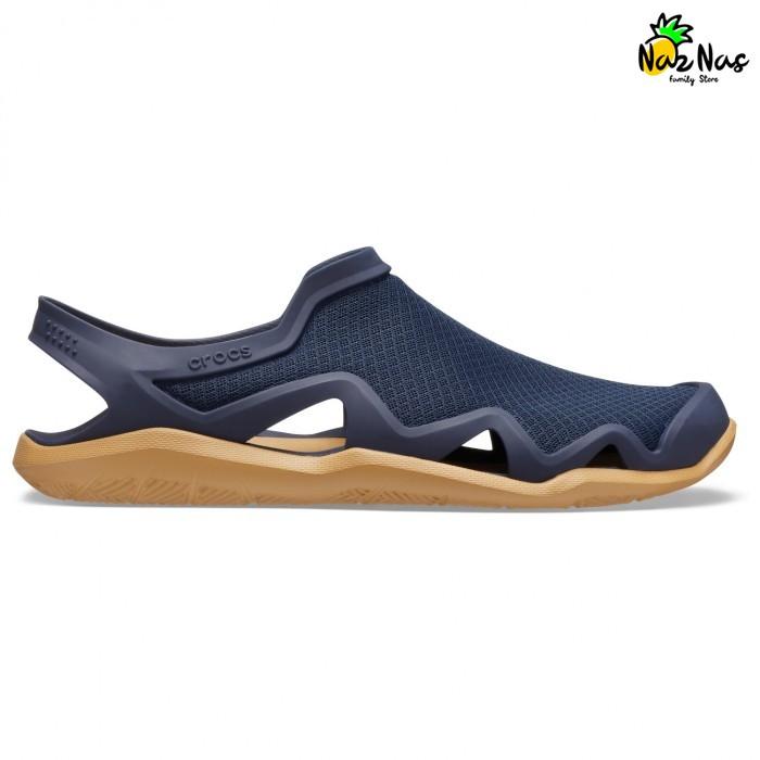 Sandal Pria CROCS SWIFTWATER MESH WAVE Original / Sandal Outdoor Anti Slip Crocs