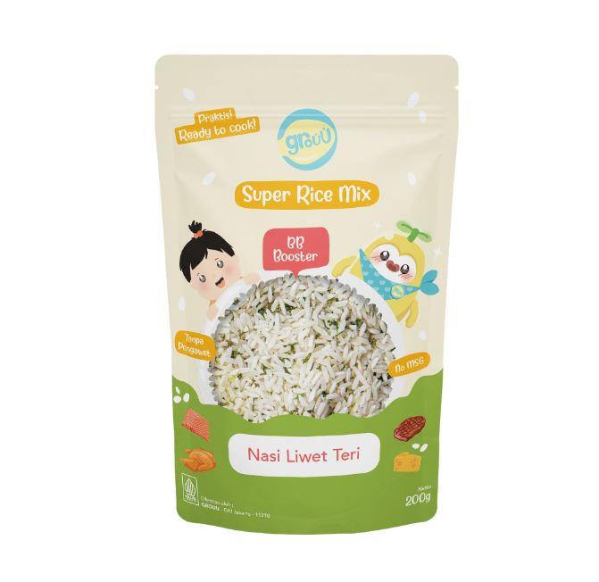 Grouu Super Rice Mix Nasi Liwet Teri 200 gram