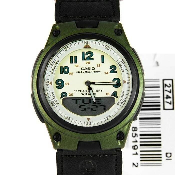 Jam Tangan Pria 100% Original Casio Ori General aw80v3bvdf aw-80v-3bvdf 3bdf 3b 3 aw aw80v a w80v wa