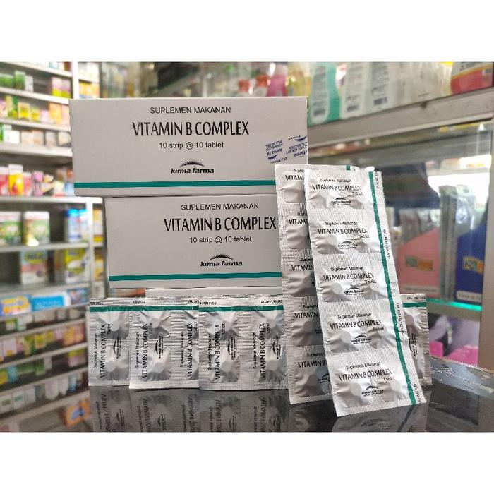 VITAMIN B COMPLEX KF 1strip 10Tablet Vit B komplek