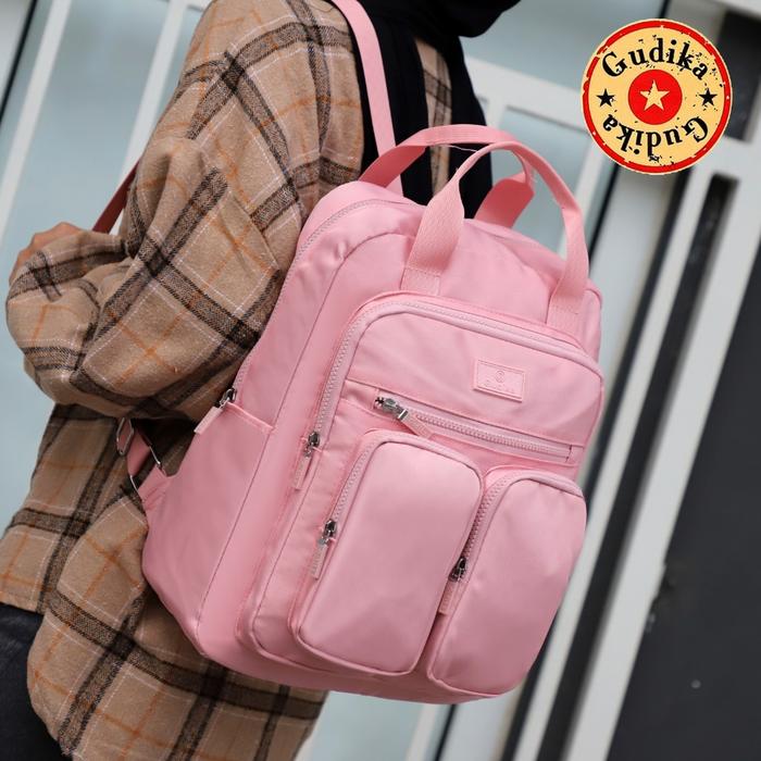 Tas Backpack Laptop Wanita & Pria 100% ORI ~ Tas GUDIKA 7705 ~ Tas Ransel Laptop Anti Air Import