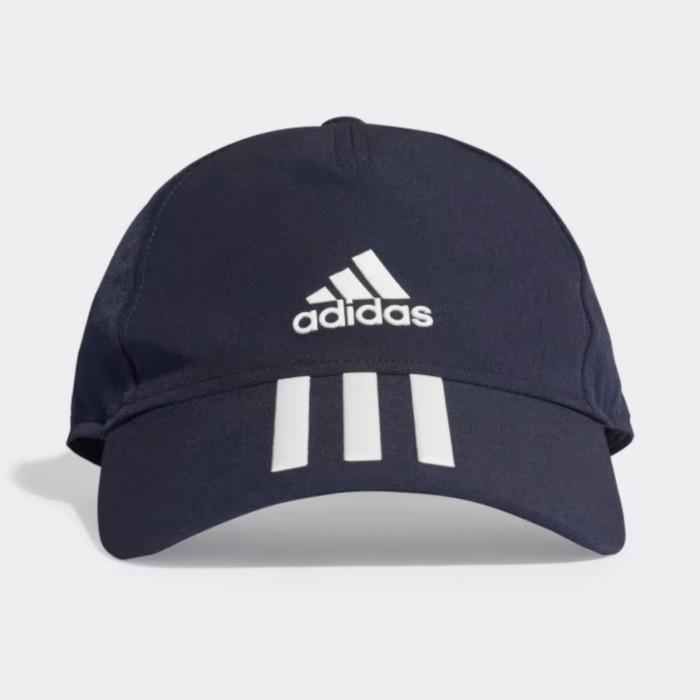 Adidas UV50 Aeroready 4ATHLTS Baseball Cap Legend Ink White Navy Dark Blue Moisture Absorbing Topi T