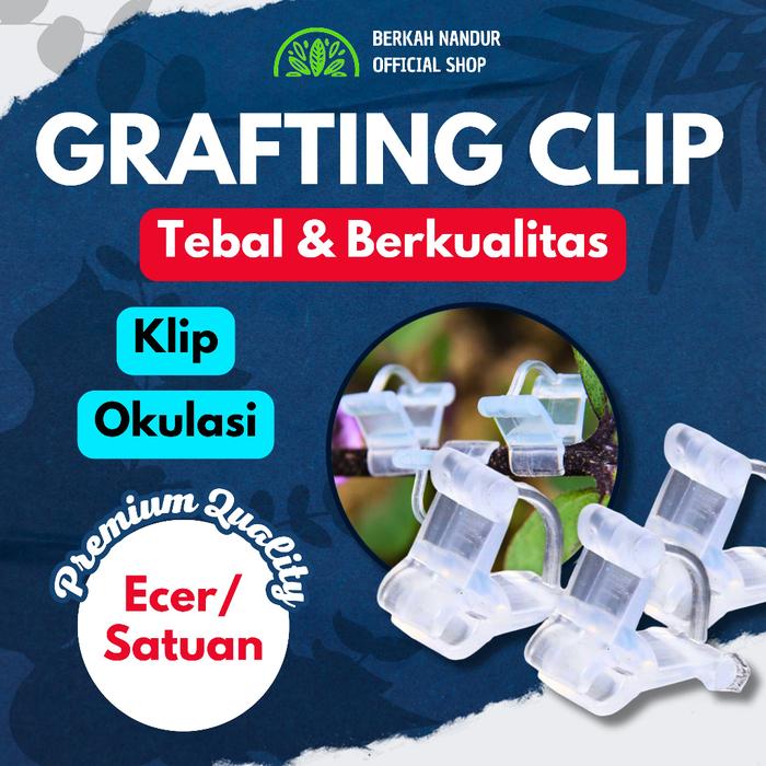 Grafting Klip Klip Sambung Pucuk Klip Okulasi Penjepit Sambungan Tanaman