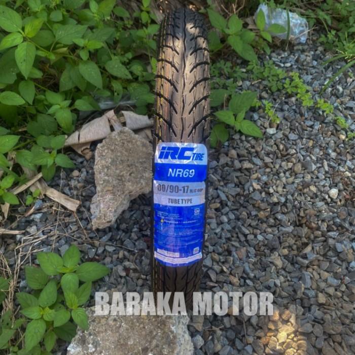 IRC Ban Luar Tubetype Non Tubeless Belakang 80/90-17 untuk Revo 100 Supra X 125 Original
