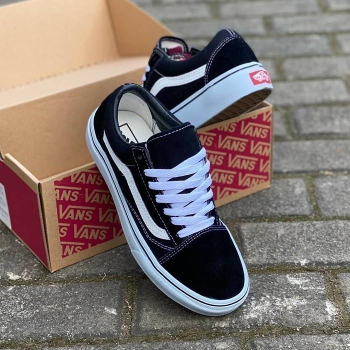 SEPATU VANS OLD SKOOL SCHOOL SNEAKERS SEKOLAH PRIA WANITA ORI PREMIUM