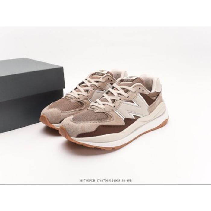 (Nb) Sepatu New Balance 5740 The Intelligent Choice M5740Pcb Brown Grey 100%Grade Original Quality 1