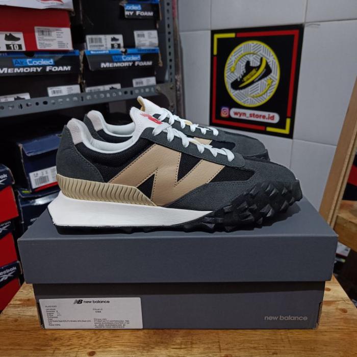 (Nb) New Balance Xc72 Dark Grey With Beige Black