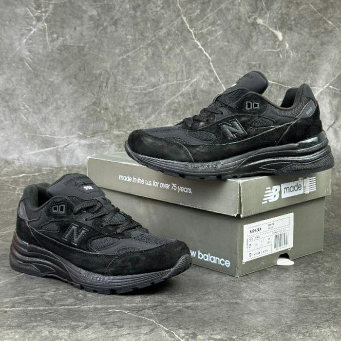 (Nb) New Balance 992 Triple Black "M992Ea" Bnib