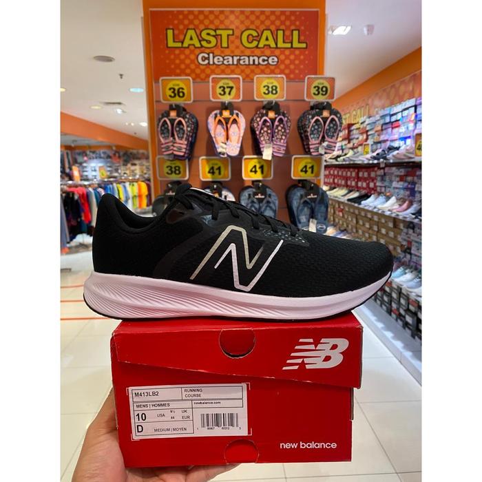 (Nb) New Balance 413 Black Men'S Shoes Original M413Lb2