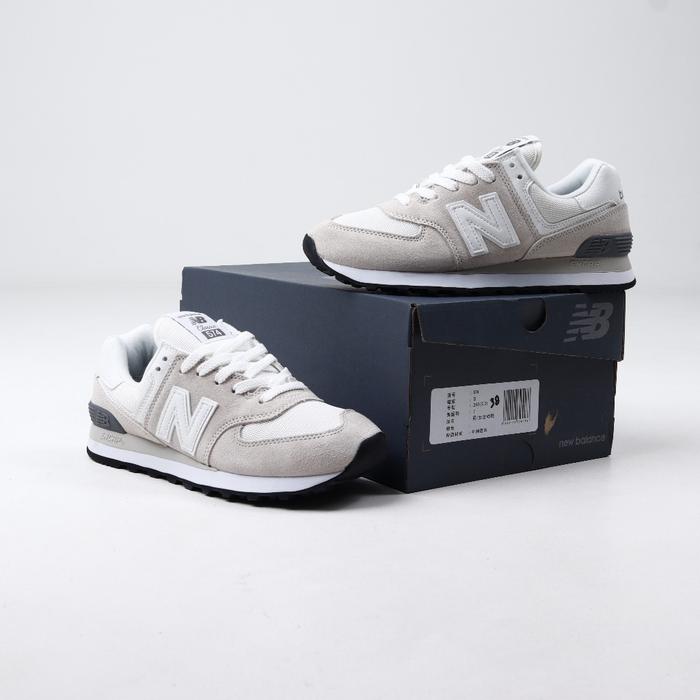 (Nb) (Vltavn) Sepatu New Balance 574 Cream - Nb 574
