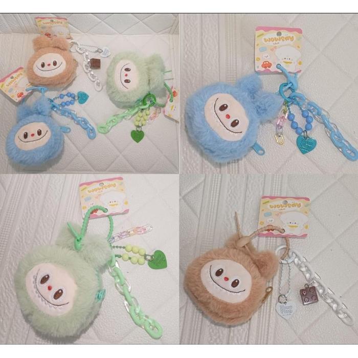 GANTUNGAN LABUBU DOMPET KOIN CHARM LEGO/HEART//GANCI KEYCHAIN LABUBU