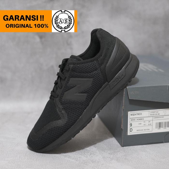 (Nb) Sepatu Casual Sneakers Pria Nb Ms247Md3 Original Asli Bnib