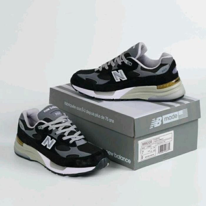 (Nb) New Balance 992 Black White Grey (100% Bnib)