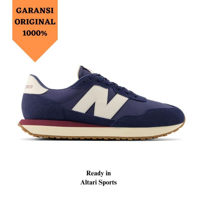 (Nb) Sepatu Casual Sneakers Nb 237 Ms237Cm Original Asli Bnib