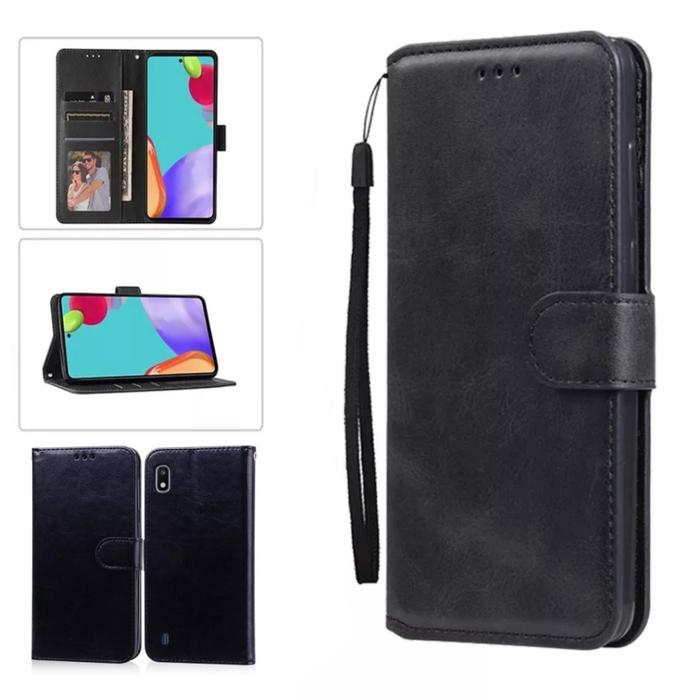 Flip leather case dompet kulit Samsung A10 A20 A30 A50 A70 A10s A20s A30s A50s M10