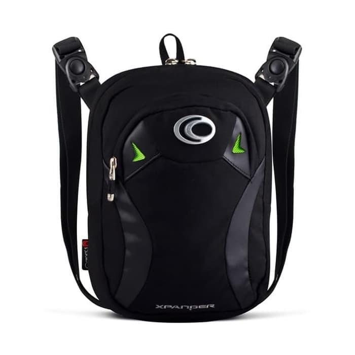 Tas Paha Pinggang OZONE 836 Xpander (7 inch) + Raincover -LIST Hijau