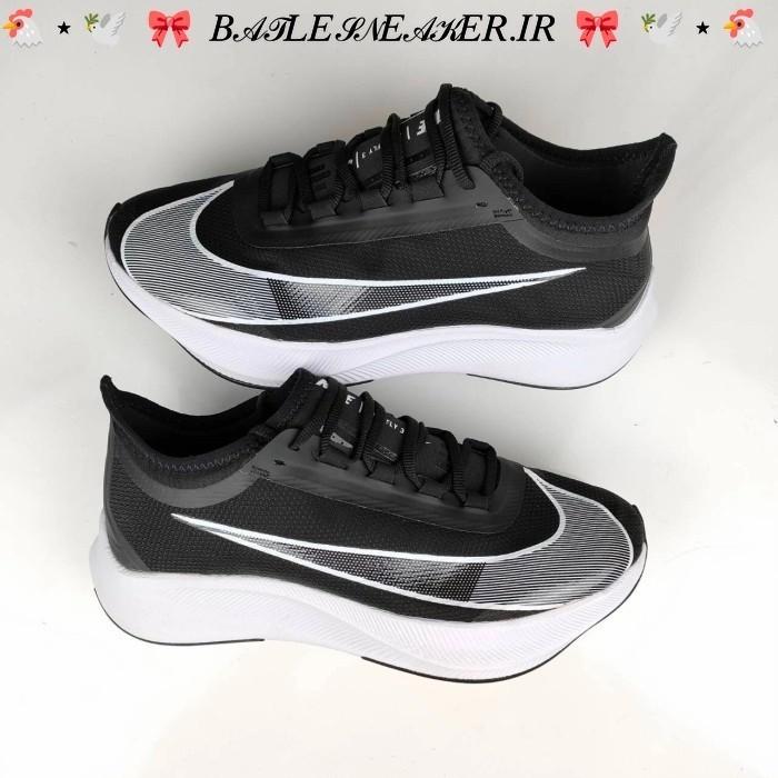 Sepatu Nike Air Zoom Fly 3 Black White BNIB