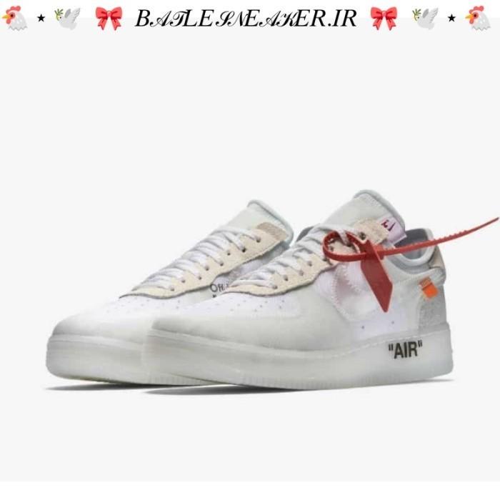 Sepatu Nike AF 1 Low White Off White BNIB