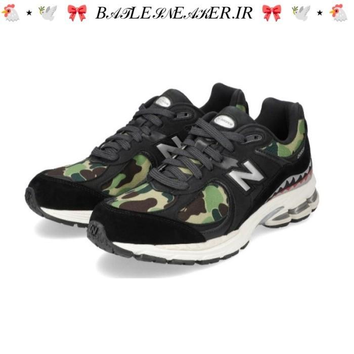 Sepatu NB New Balance 2002R Bape Black BNIB