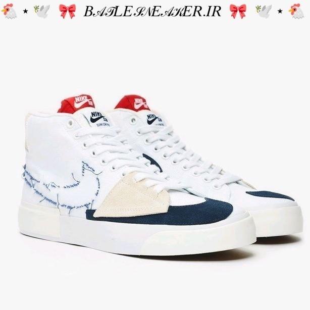 Sepatu Nike SB Blazer Mid Edge Hack Pack White BNIB