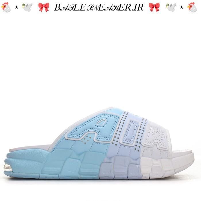 Sandal Nike Air More Uptempo Slide White Sky Blue BNIB